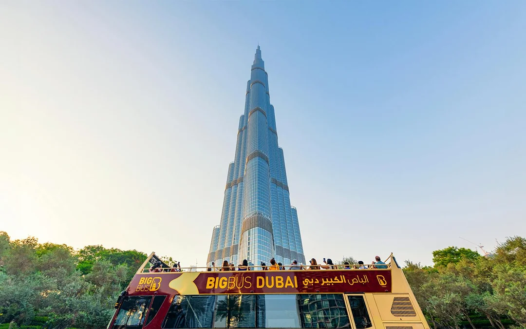 Combo: Dubai Hop-on Hop-off Bus Tour + Desert Safari & Dune Bashing Image 2
