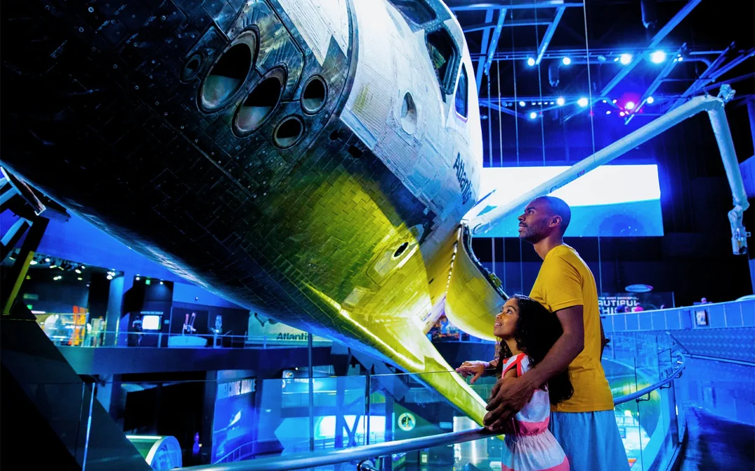 Combo: Kennedy Space Center + Wheel at ICON Park Tickets with Round Trip Transportation Image 3
