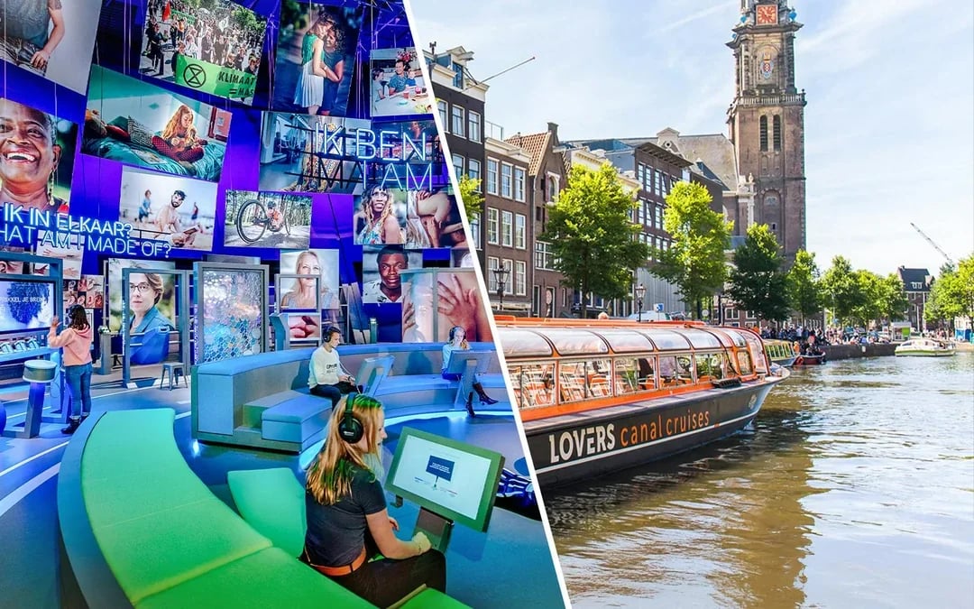 Combo: NEMO Science Museum Tickets + Amsterdam Canal Cruise Image 1
