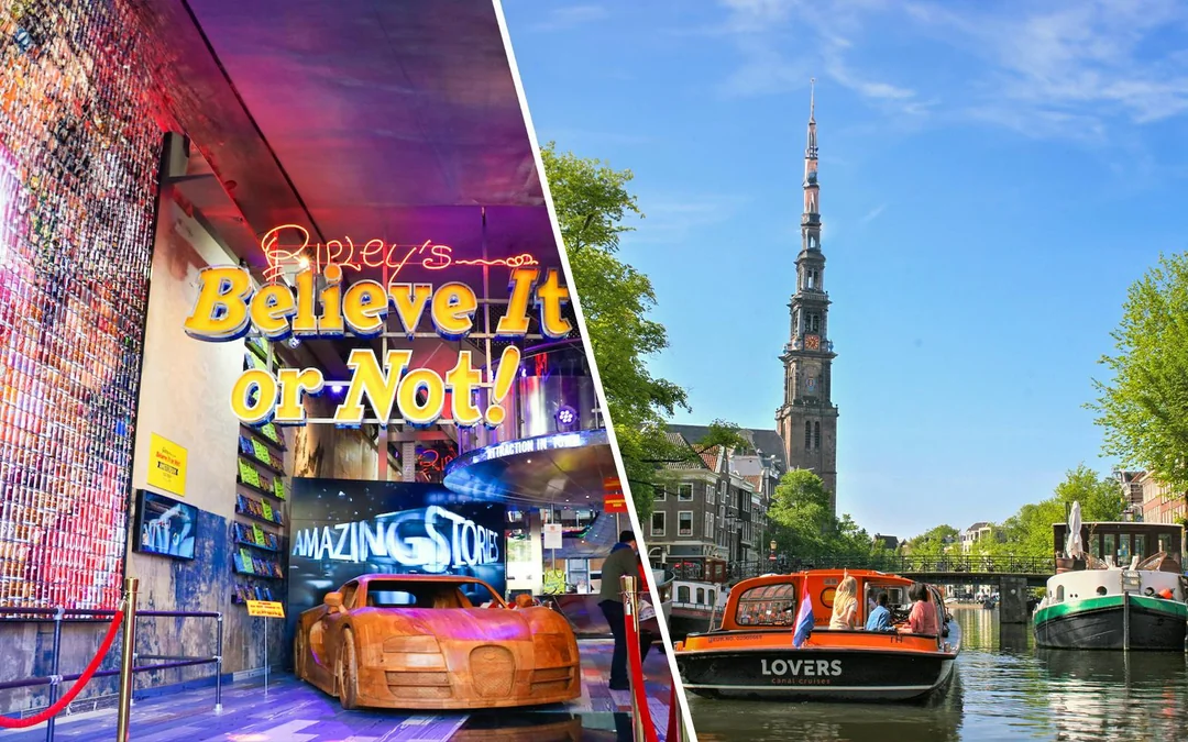 Combo: Ripley's Believe it or Not! + Amsterdam Canal Cruise Tickets Image 1