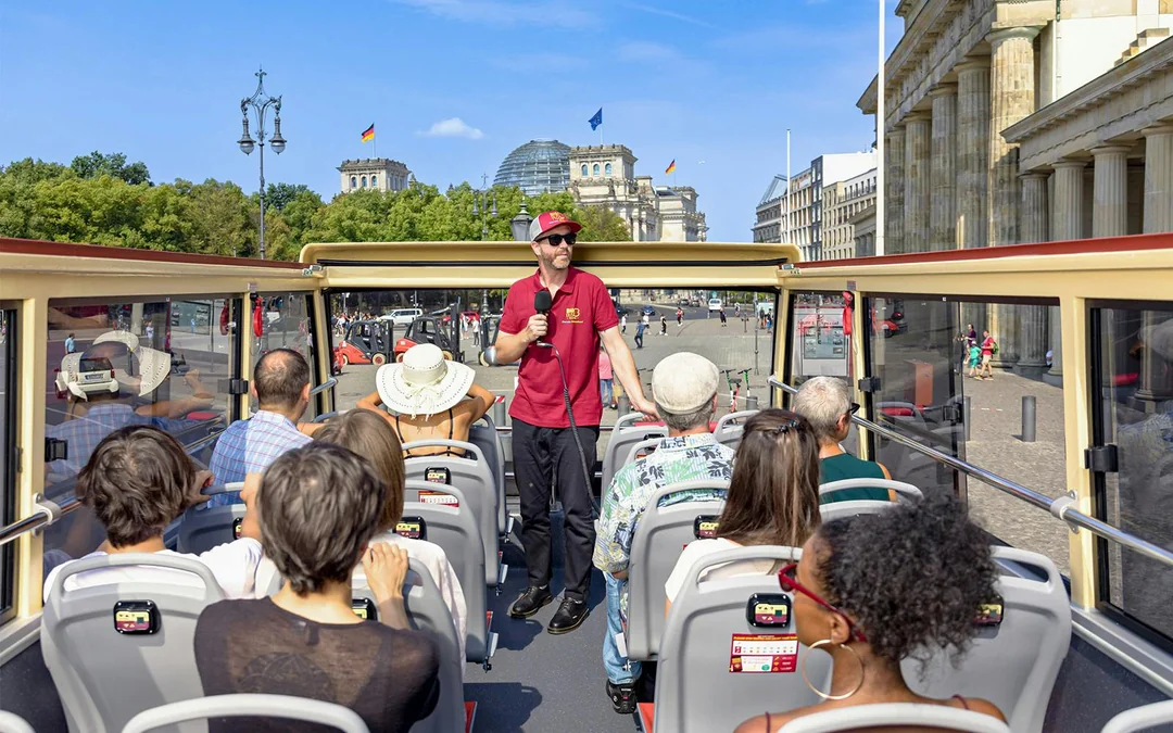 Combo (Save 14%): Berlin Hop-On Hop-Off Bus Tour + Spree River Cruise Image 2
