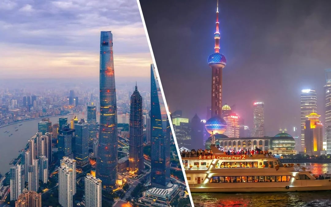 Combo: Shanghai Tower Observatory + Huangpu River Cruise Tickets Image 1