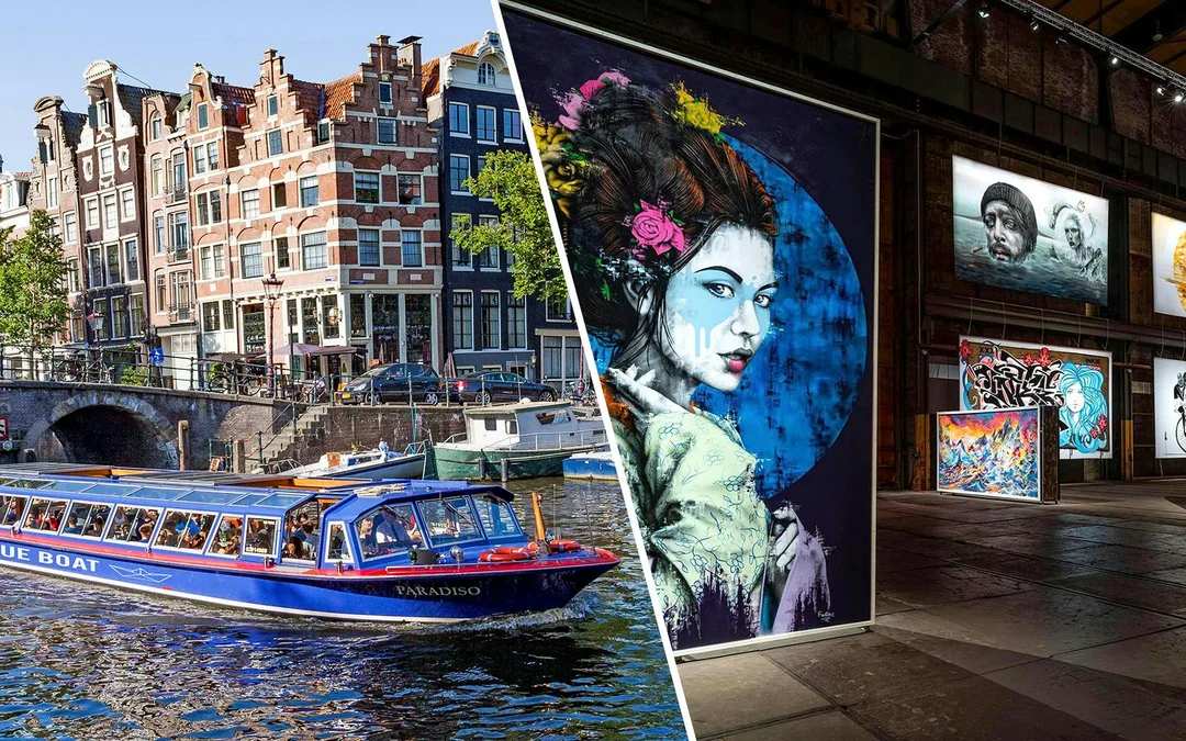 Combo: STRAAT Museum Tickets + 1-Hour Amsterdam Canal Cruise Image 1