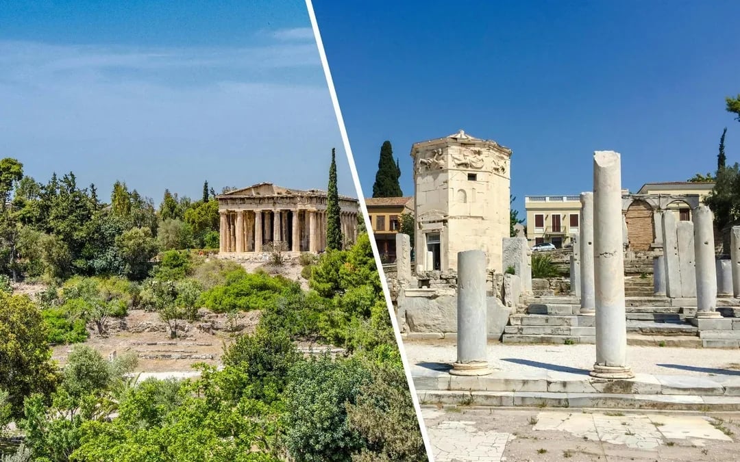 Combo Tickets: Ancient Agora & Roman Agora with Audio Guide Image 1