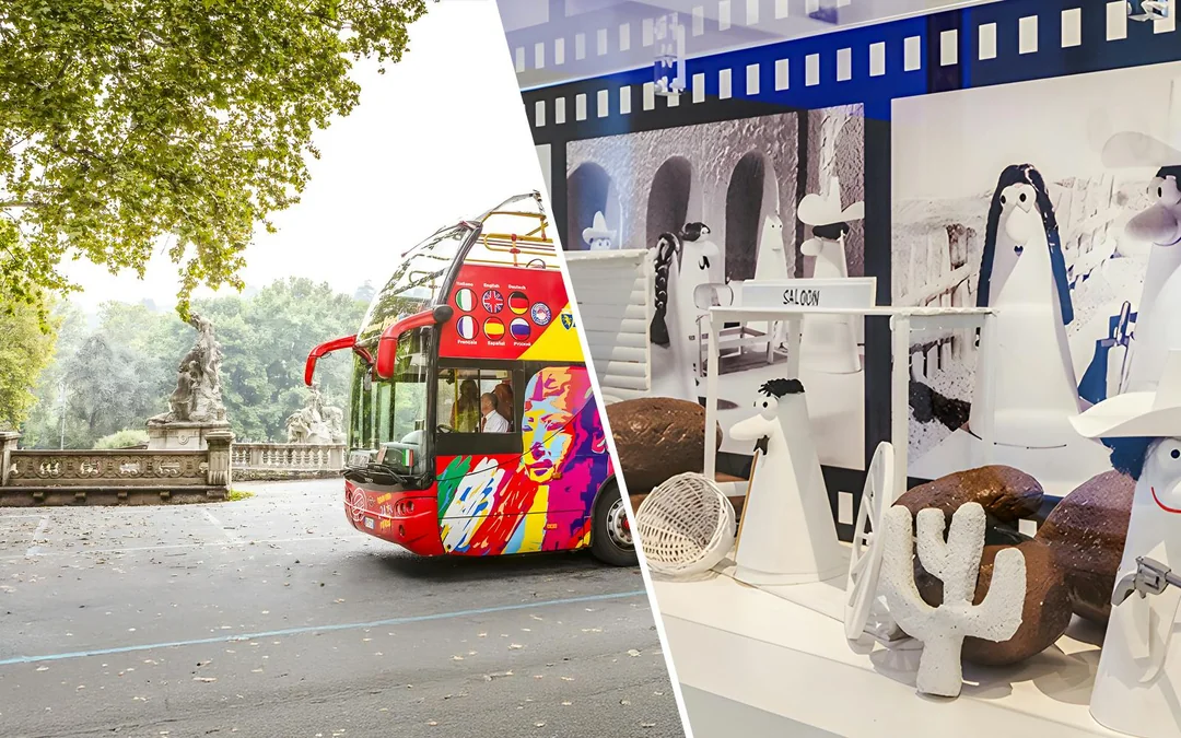 Combo: Turin Hop-on Hop-off Bus Tour + Lavazza Museum Tickets Image 1