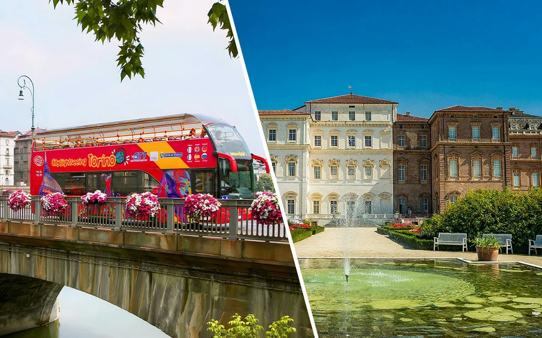 Combo: Turin Hop-on Hop-off Bus Tour + Venaria Reale Skip-the-Line Tickets Image 1