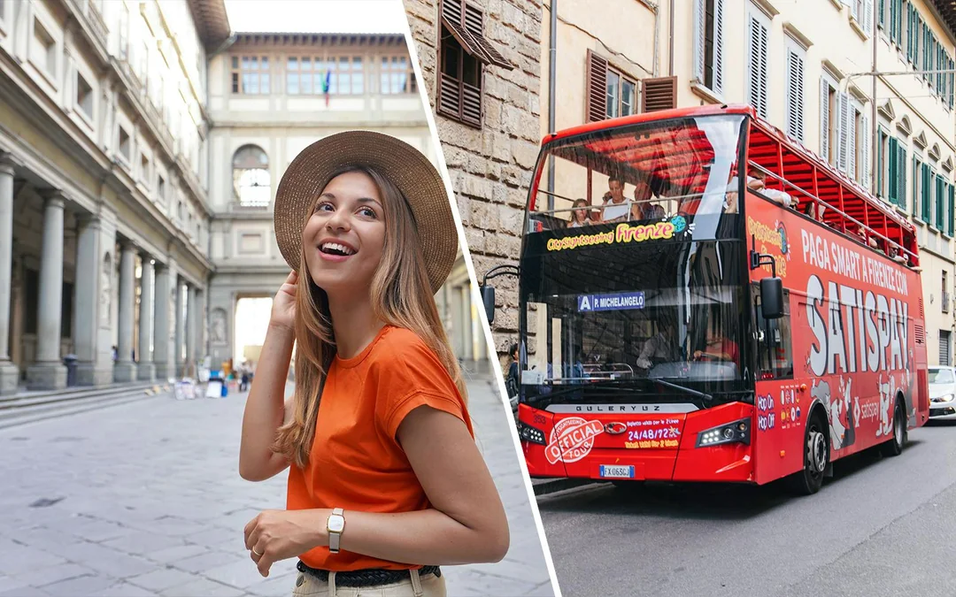 Combo: Uffizi Gallery Guided Tour + Florence Hop-On Hop-Off Bus Tour Image 1