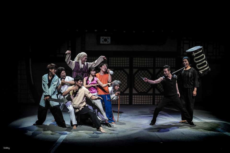 Comic Martial Arts Performance Jump Admission Ticket