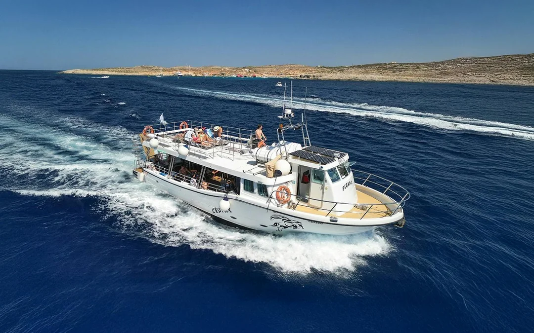 Comino Boat Tour: Blue Lagoon & Crystal Lagoon Image 1