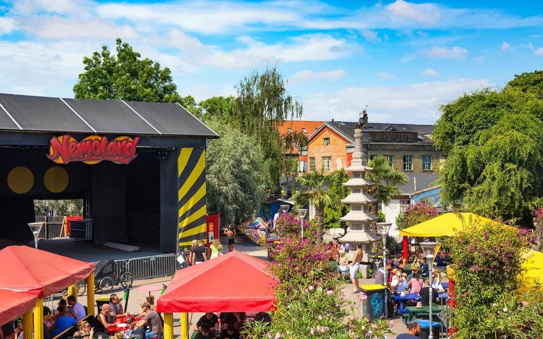 Copenhagen's Freetown Christiania: Self-Guided City Exploration Game Image 2