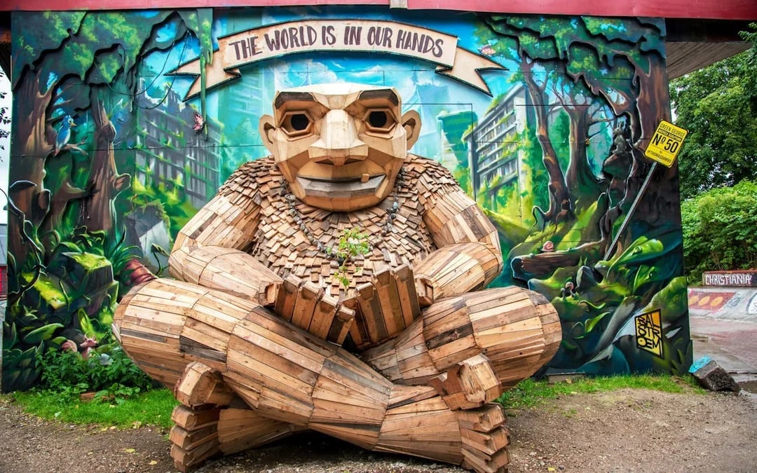 Copenhagen's Freetown Christiania: Self-Guided City Exploration Game Image 4
