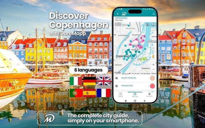 Copenhagen Self-Guided Walking Tour on Mobile App Image 2