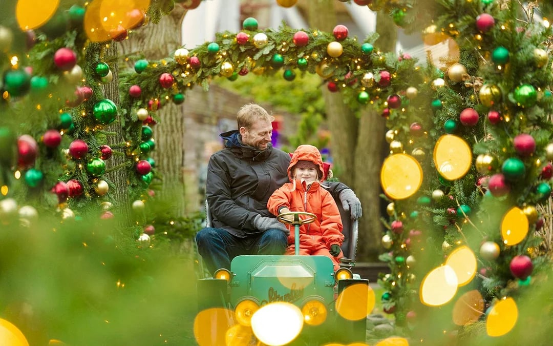 Copenhagen Tivoli Gardens Christmas Admission Ticket and Unlimited Ride Pass Image 1