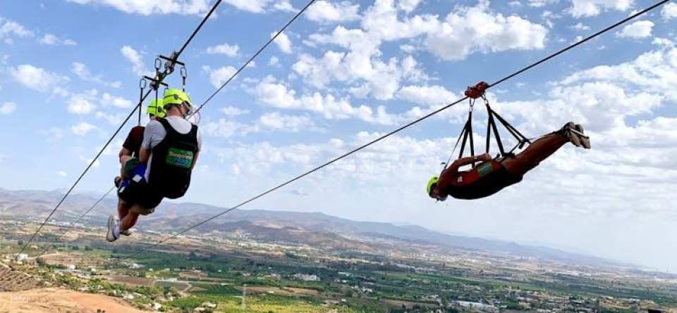 Costa del Sol zip-line experience