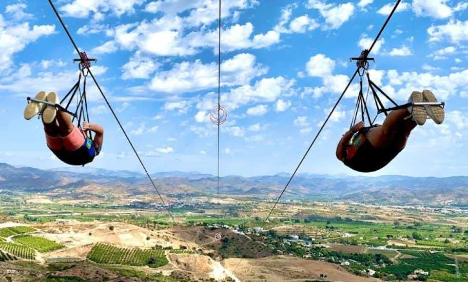 Costa del Sol zip-line experience