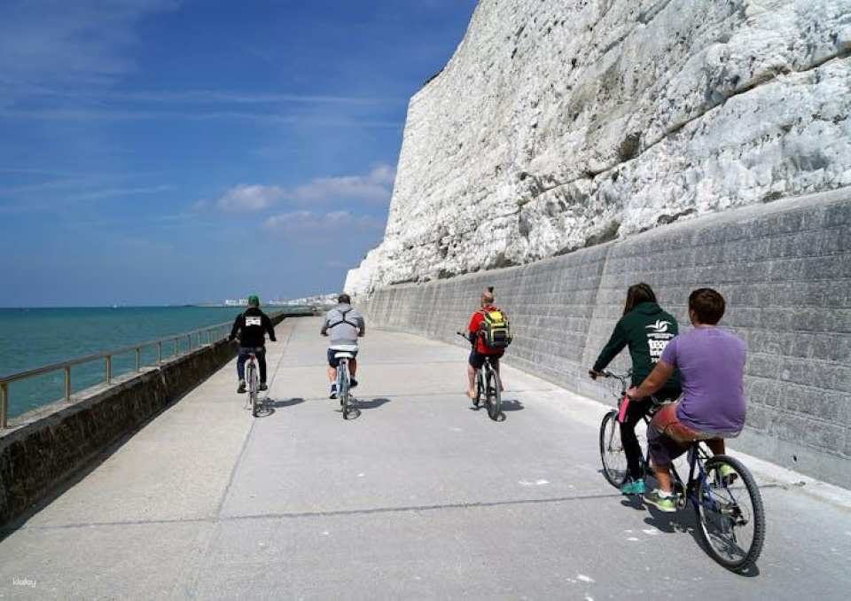 Cycle along the beachfront with Brighton Beach Bikes hire