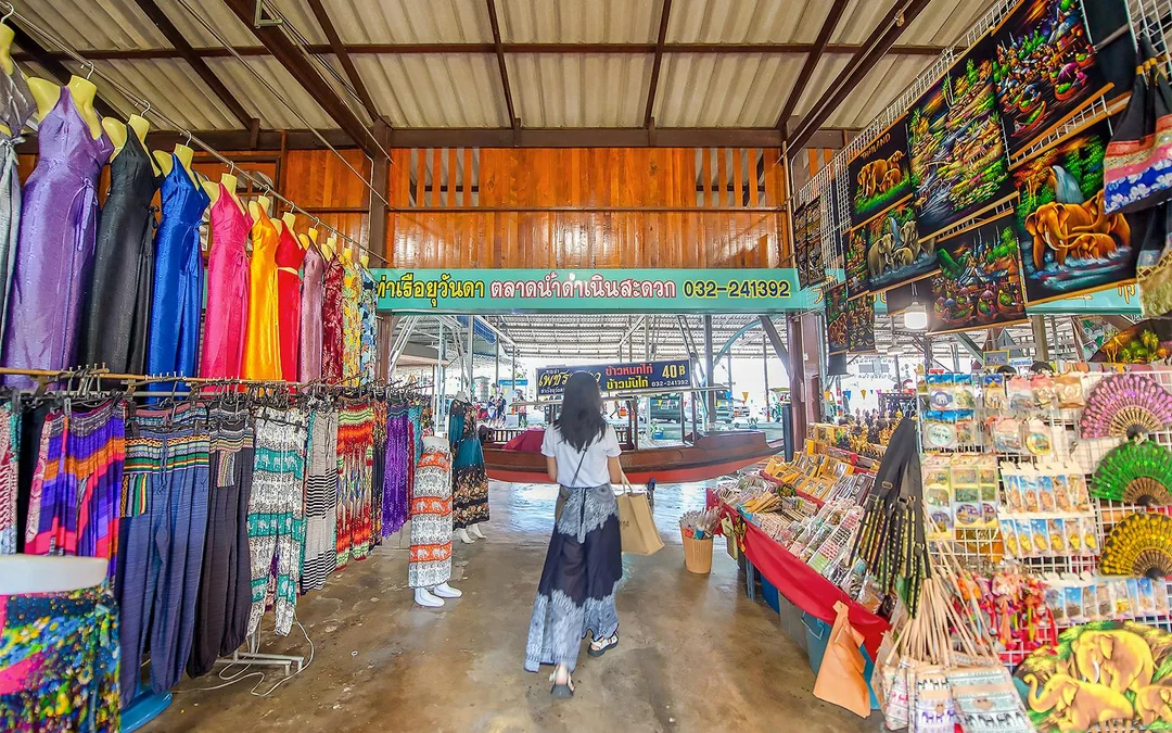 Damnoen Saduak Floating Market & Bangkok Elephant Camp Full-Day Guided Tour Image 12