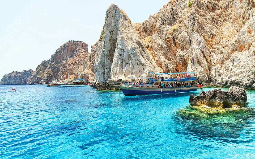 Day Cruise to Suluada Island from Antalya with Lunch & Hotel Transfers Image 1
