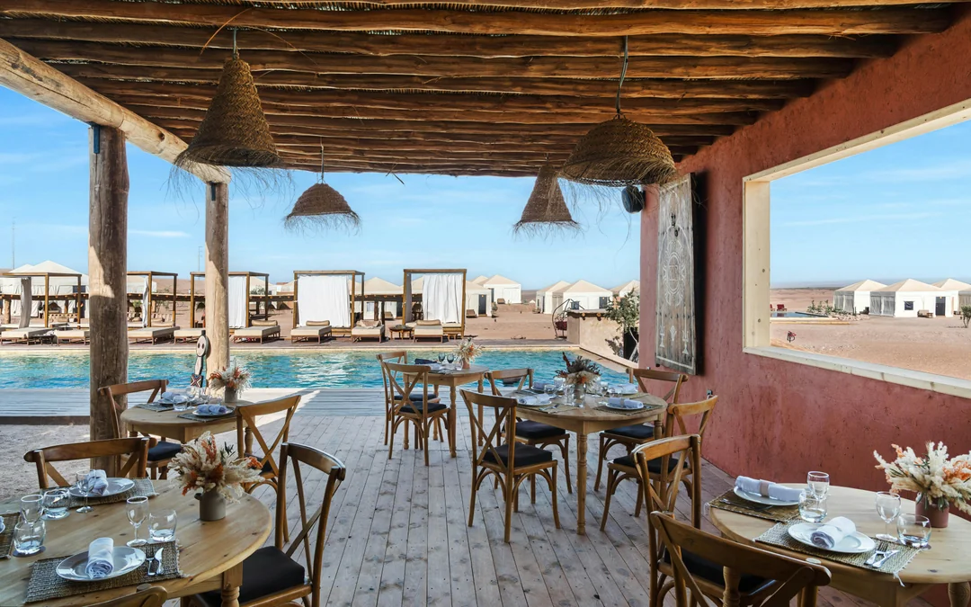 Day Pass at Les Terrasses d'Agafay with Pool Access & Lunch Image 1