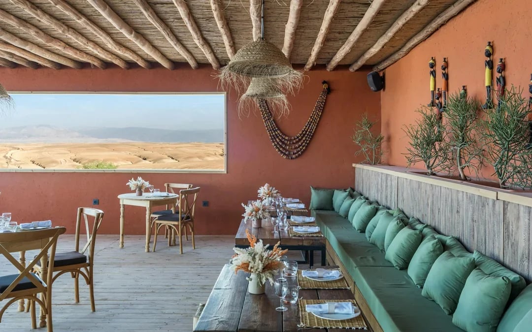 Day Pass at Les Terrasses d'Agafay with Pool Access & Lunch Image 2
