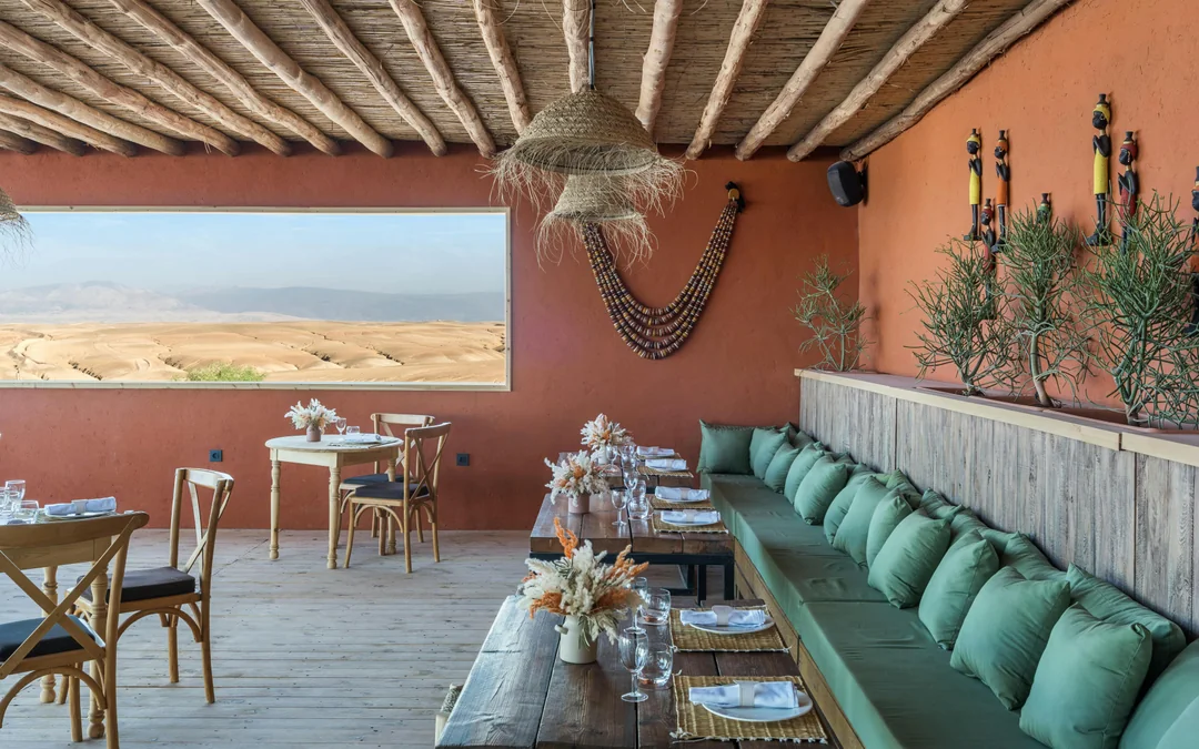 Day Pass at Les Terrasses d'Agafay with Pool Access & Lunch Image 2