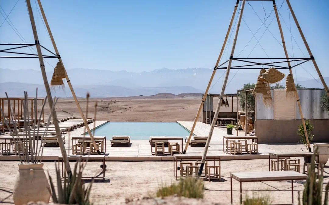 Day Pass at Les Terrasses d'Agafay with Pool Access & Lunch Image 5