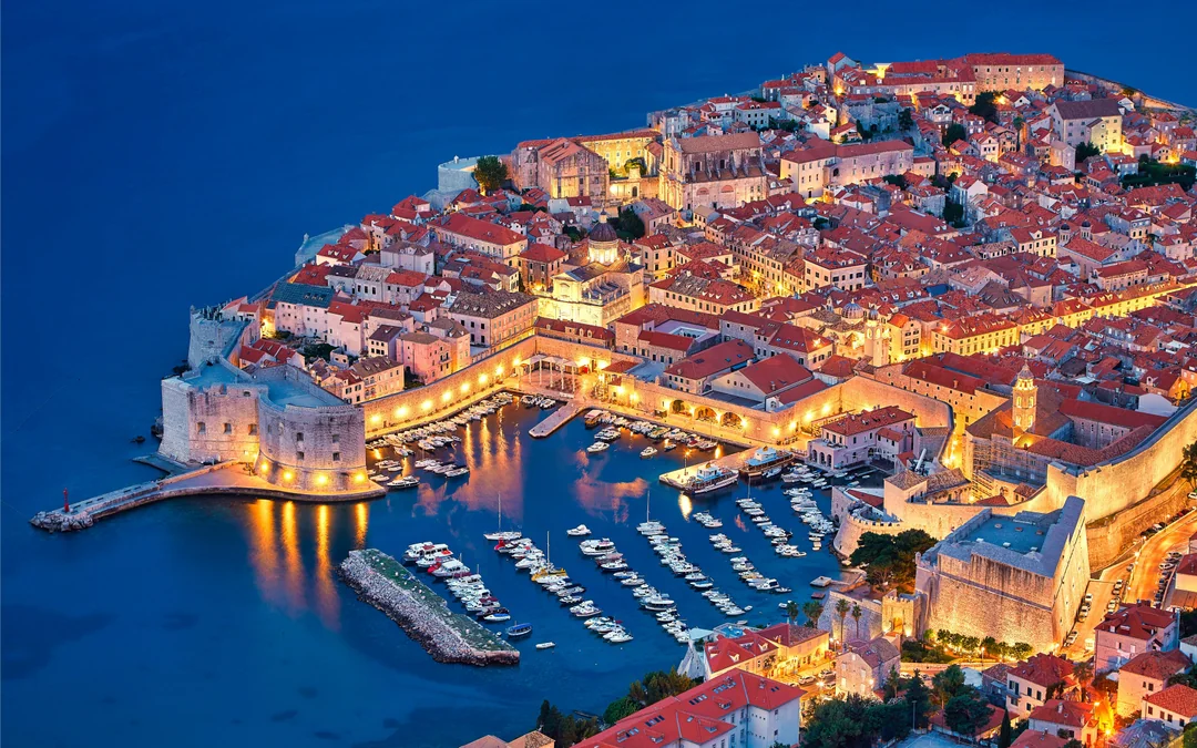 Dinner Cruise in Front of Dubrovnik City Walls at Sunset Image 9