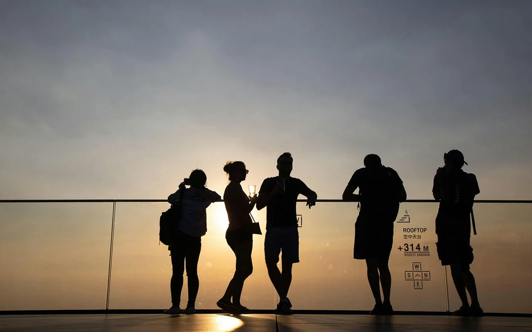 [Direct Entry] Mahanakhon SkyWalk + Skyverse Tickets with Meals & Drinks Image 3