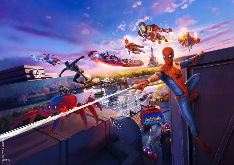 Disneyland Paris 1 Day at 1 Park or 2 Parks Admission Ticket with Transport