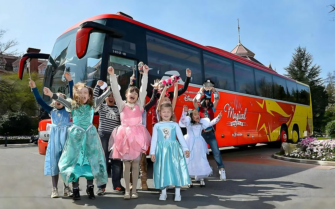 Disneyland Paris to/from CDG or Orly Airport Shuttle Bus (Magical Shuttle) Image 6