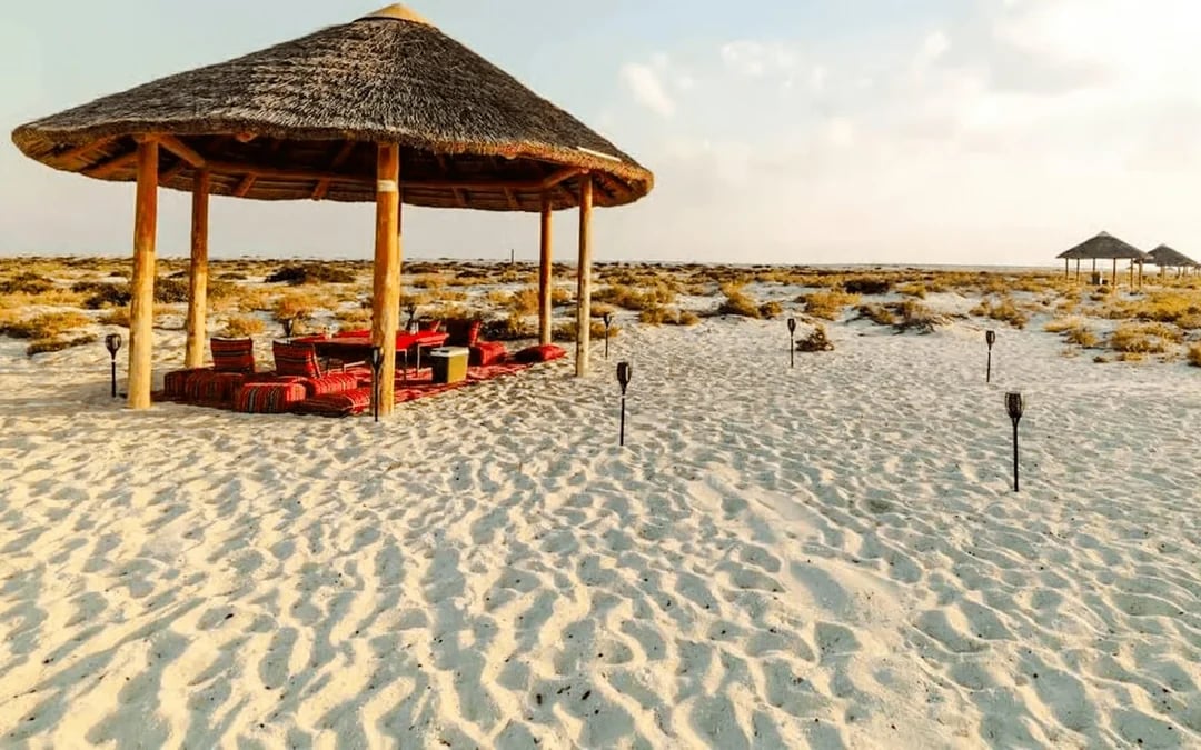 Doha: Al Safliya Island Speedboat Cruise with Beachside Lunch and Swim Image 3