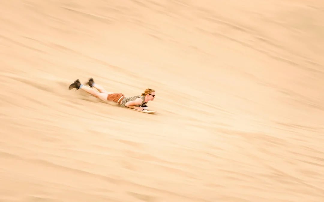 Doha Desert Safari: Dune Bashing, Sandboarding & Inland Sea Visit Image 3