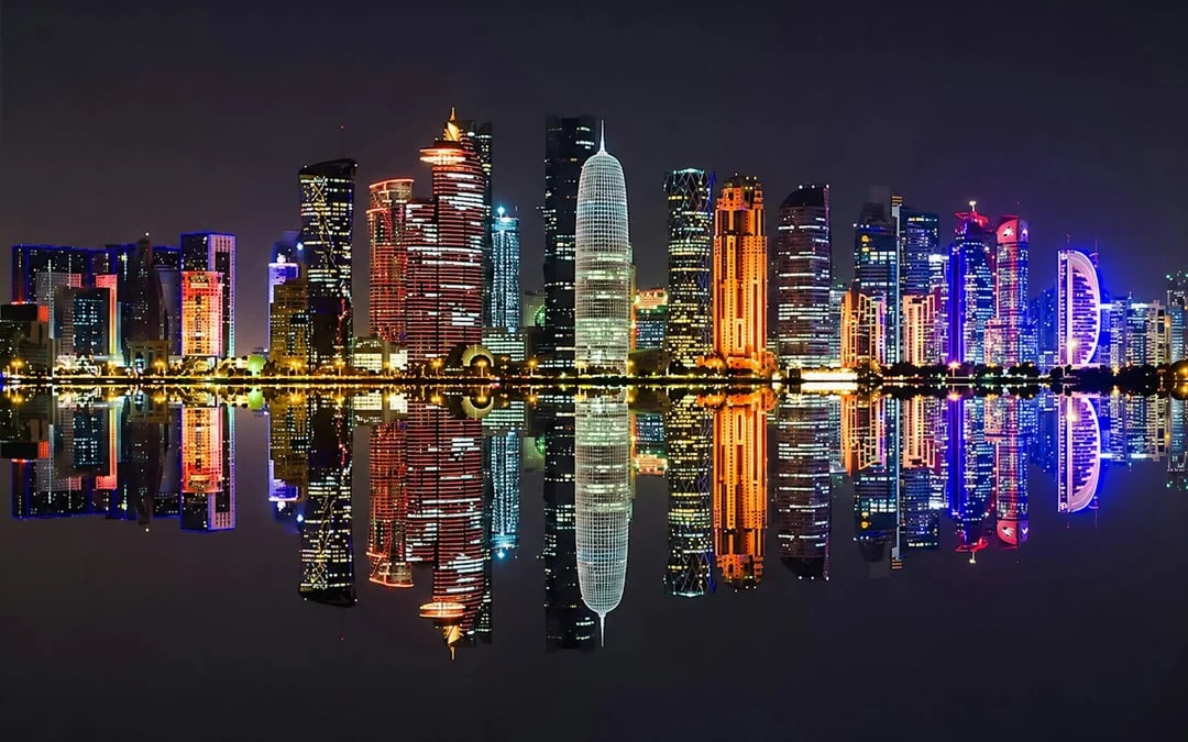 Doha Private Night City Tour With Souq Waqif and Arabic Coffee Image 1