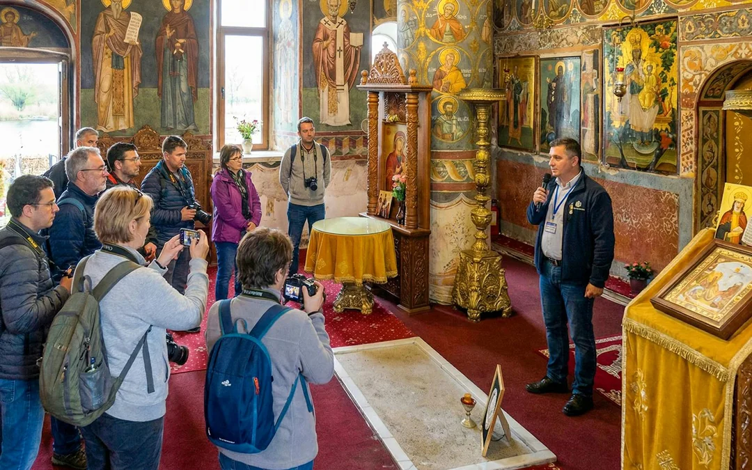 Dracula’s Tomb at Snagov Monastery & Slanic Salt Mine Day Tour from Bucharest Image 1