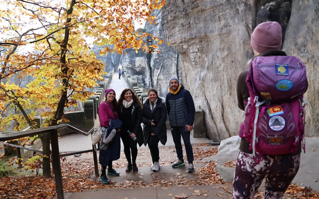 Dresden Day Tour: Bastei Bridge, Riverboat Gorge Ride & Tisa Narnia Rocks Image 1