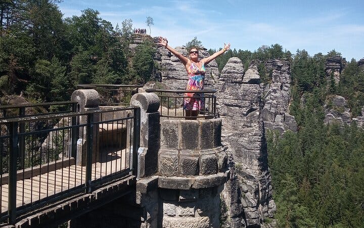 Dresden Day Tour: Bastei Bridge, Riverboat Gorge Ride & Tisa Narnia Rocks Image 5