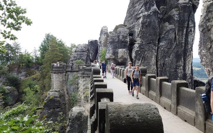 Dresden Day Tour: Bastei Bridge, Riverboat Gorge Ride & Tisa Narnia Rocks Image 10