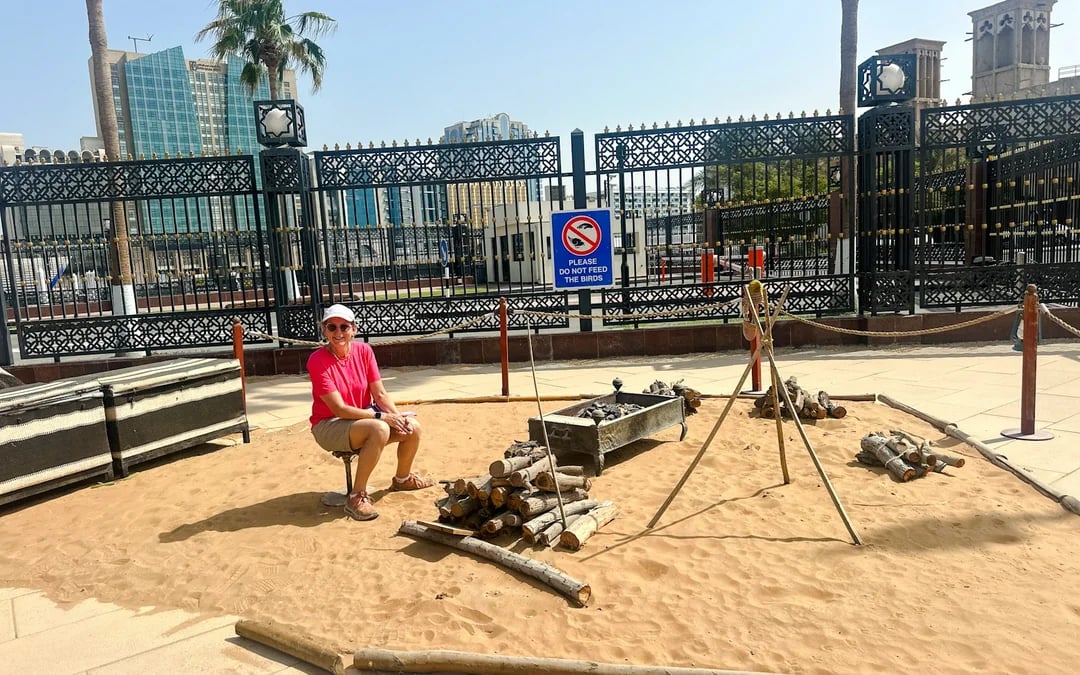 Dubai Al Fahidi Old Town Walking Tour with Abra Ride and Spice and Gold Souks Image 2