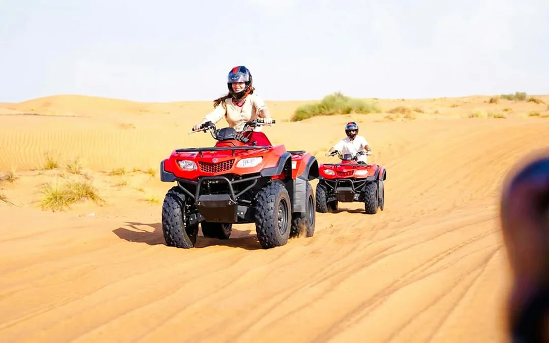Dubai Desert Safari with 4x4 Dune Bashing, Camel Ride, BBQ Dinner, Live Shows and Hotel Transfers Image 6