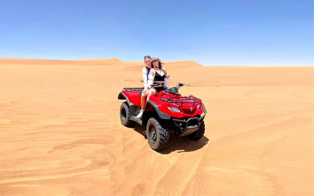Dubai Desert Safari with 4x4 Dune Bashing, Camel Ride, BBQ Dinner, Live Shows and Hotel Transfers Image 10