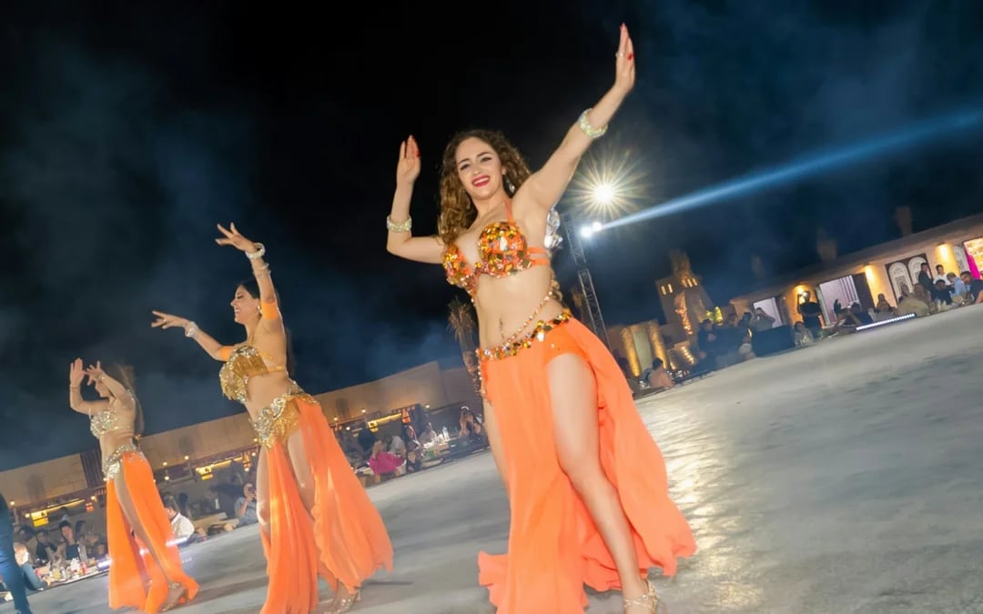 Dubai Desert Safari with Dune Bashing, BBQ Dinner and Live Shows Image 4