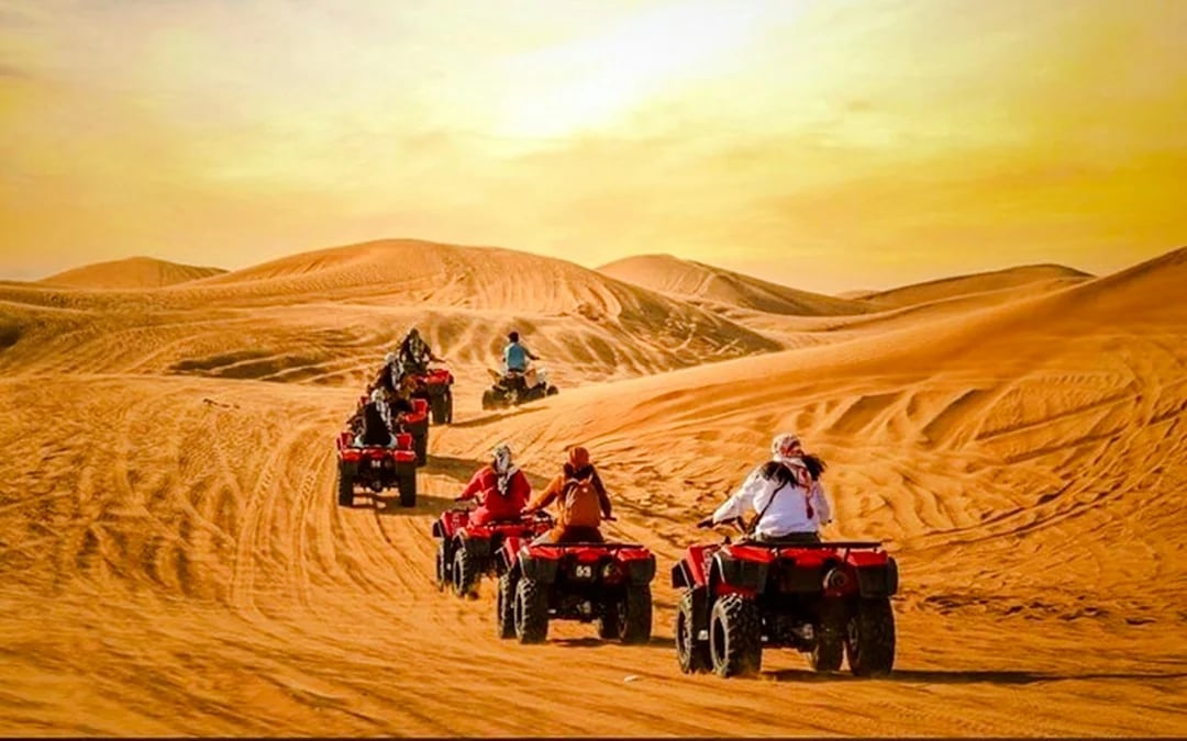 Dubai Desert Self-Drive Buggy or Quad Bike with Premium Desert Dinner and Private Transfers Image 7