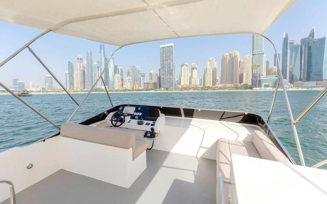Dubai Harbour Private Luxury Yacht Rental Image 2