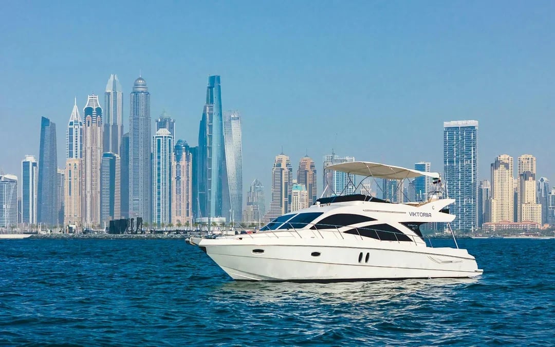 Dubai Harbour Private Luxury Yacht Rental Image 6