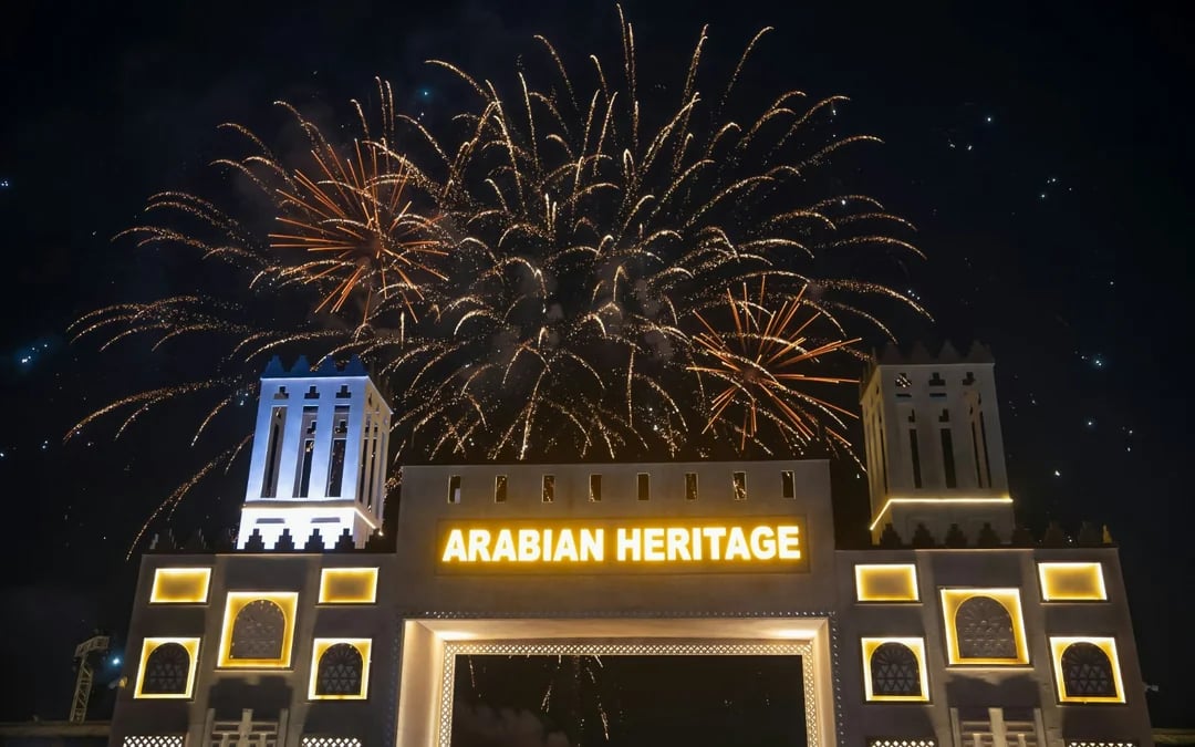 Dubai Lahbab Red Dunes Desert Safari with Dune Bashing, Camel Ride & BBQ Dinner at Heritage Camp Image 3