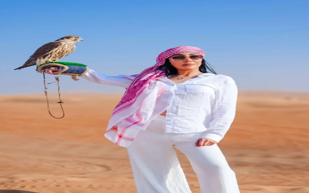 Dubai Lahbab Red Dunes Desert Safari with Dune Bashing, Camel Ride & BBQ Dinner at Heritage Camp Image 8