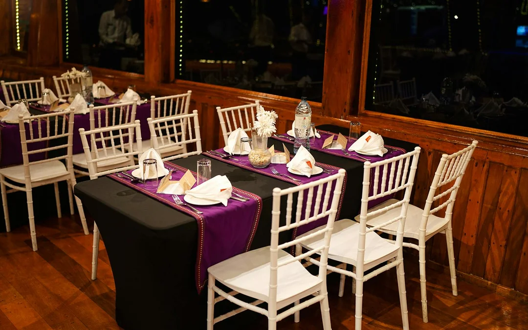 Dubai Marina Luxury Dhow Cruise with Indian Buffet Dinner Image 5