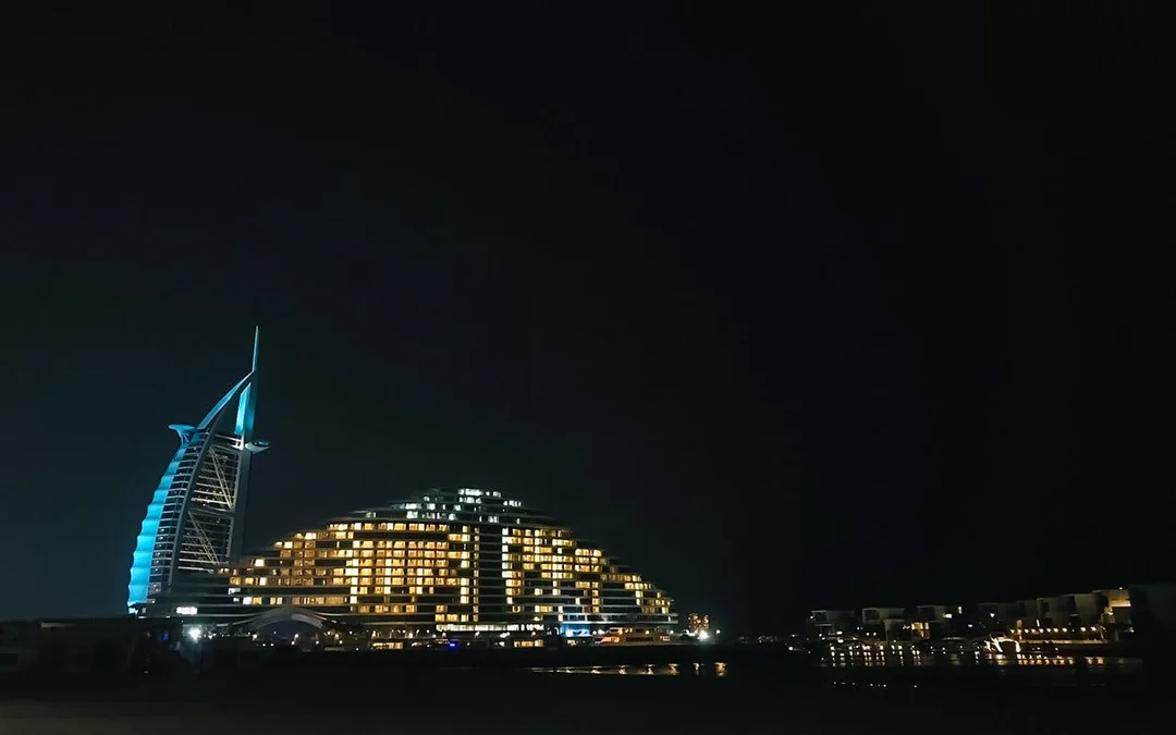 Dubai Night City Tour with Burj Al Arab Photo Stop and Dubai Fountain Show Image 2