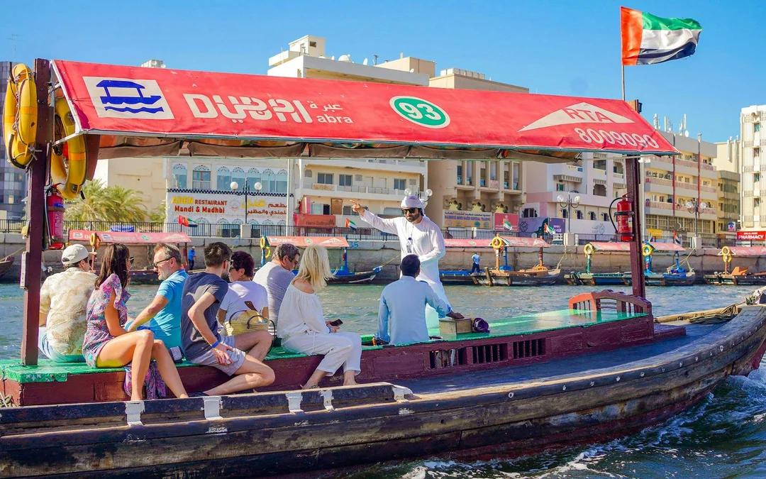Dubai: Old Town, Street Food and Souks Guided City Tour with Abra Ride Image 1