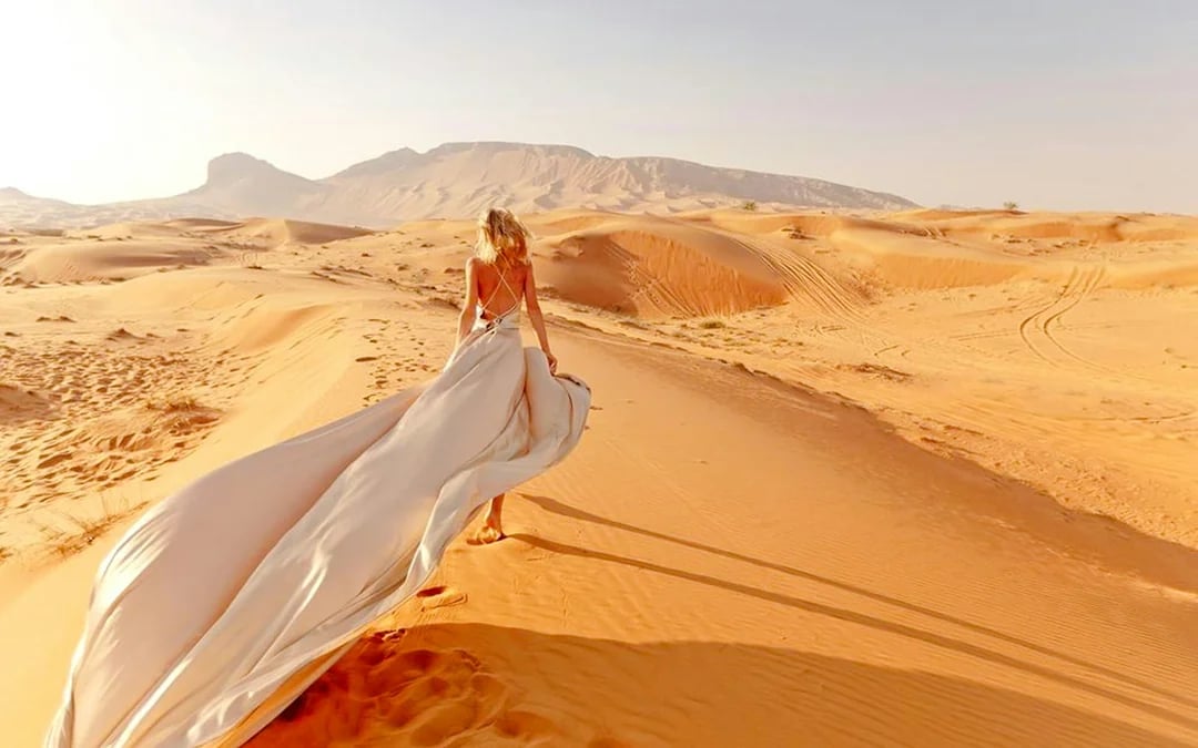 Dubai Private 4x4 Desert Safari with Dune Bashing Camel Ride Sandboarding and BBQ Dinner Image 5